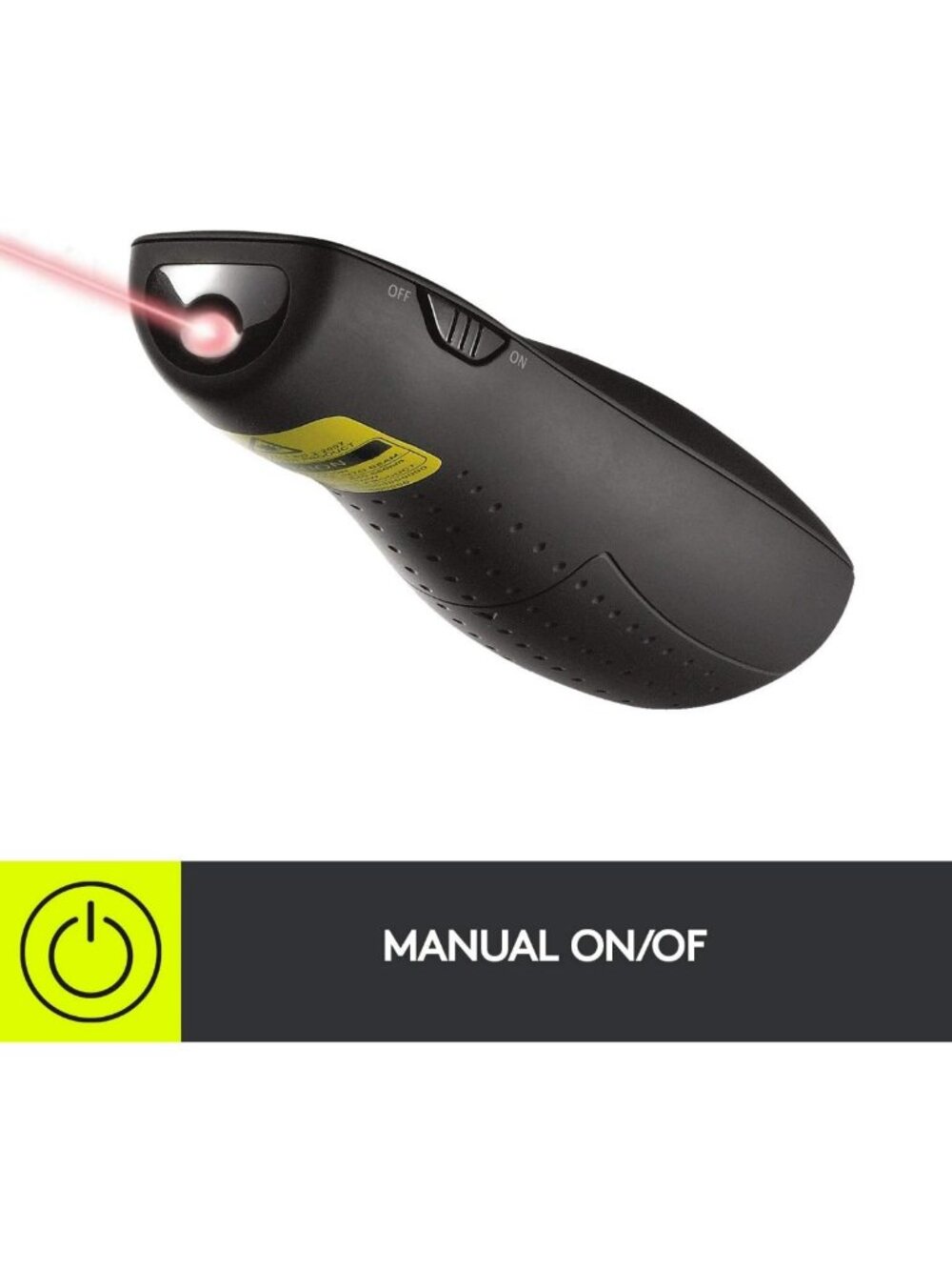 Wireless Presentation Clicker with Laser | USB-A PowerPoint Remote Control - Picture 9 of 10